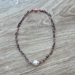 Freshwater Pearl Multicolor Beaded Necklace